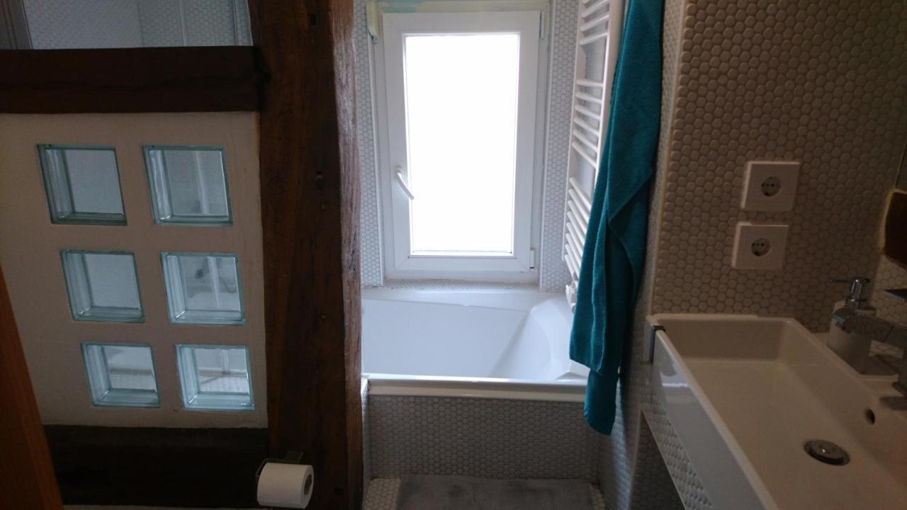 Kleine Gemuetliche Ferienwohnung Im Fachwerkstil Wolfsburg Exteriör bild